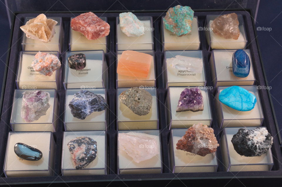 Collection of minerals