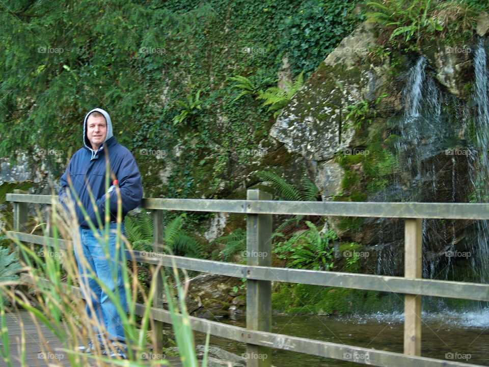 Dad on the bridge