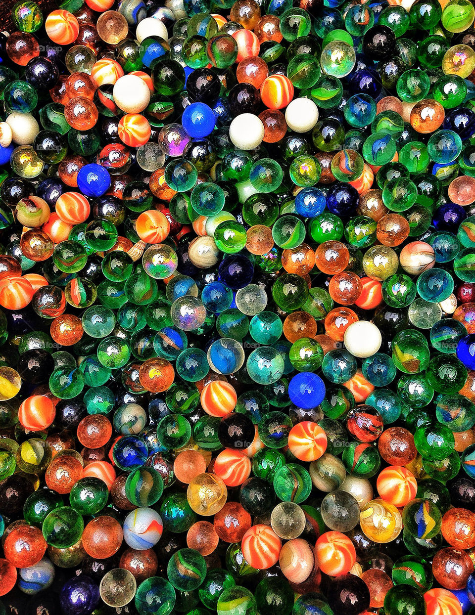 Huge collection of marbles