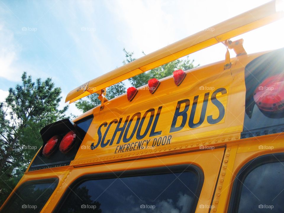 Yellow, long and so nostalgic. Super rare in Europe, but still very common in the USA. Famous school bus!