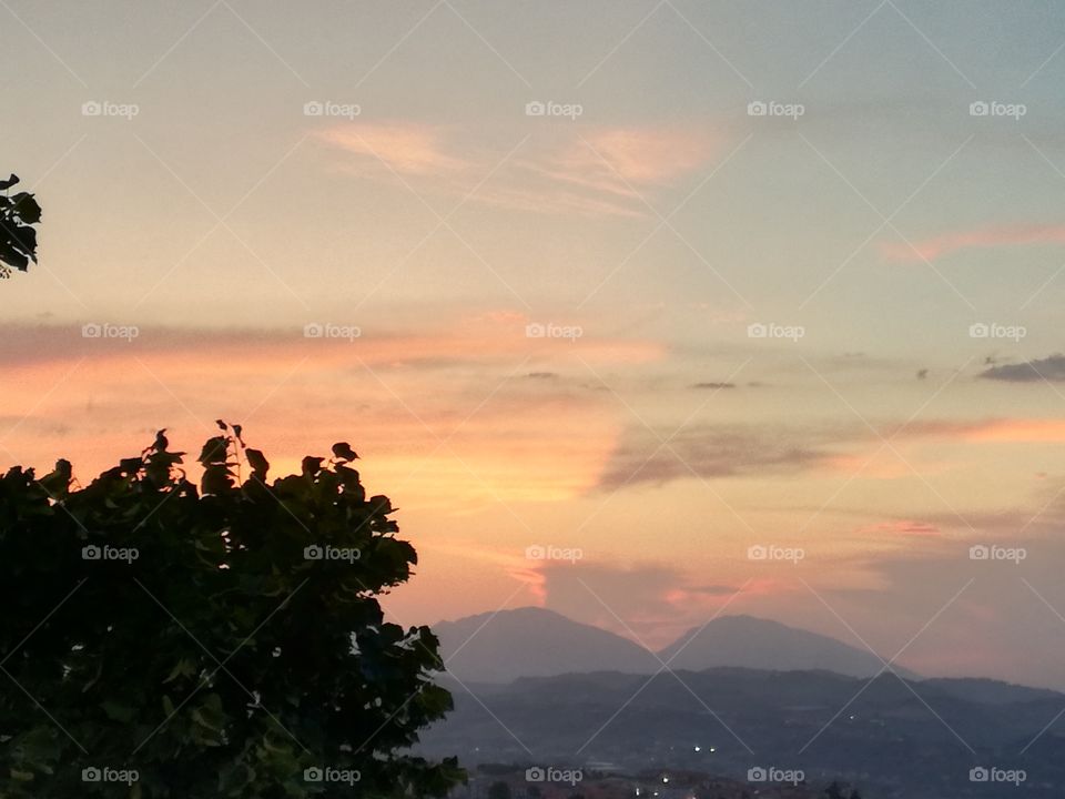 Wonderful sunset. Summer time😉