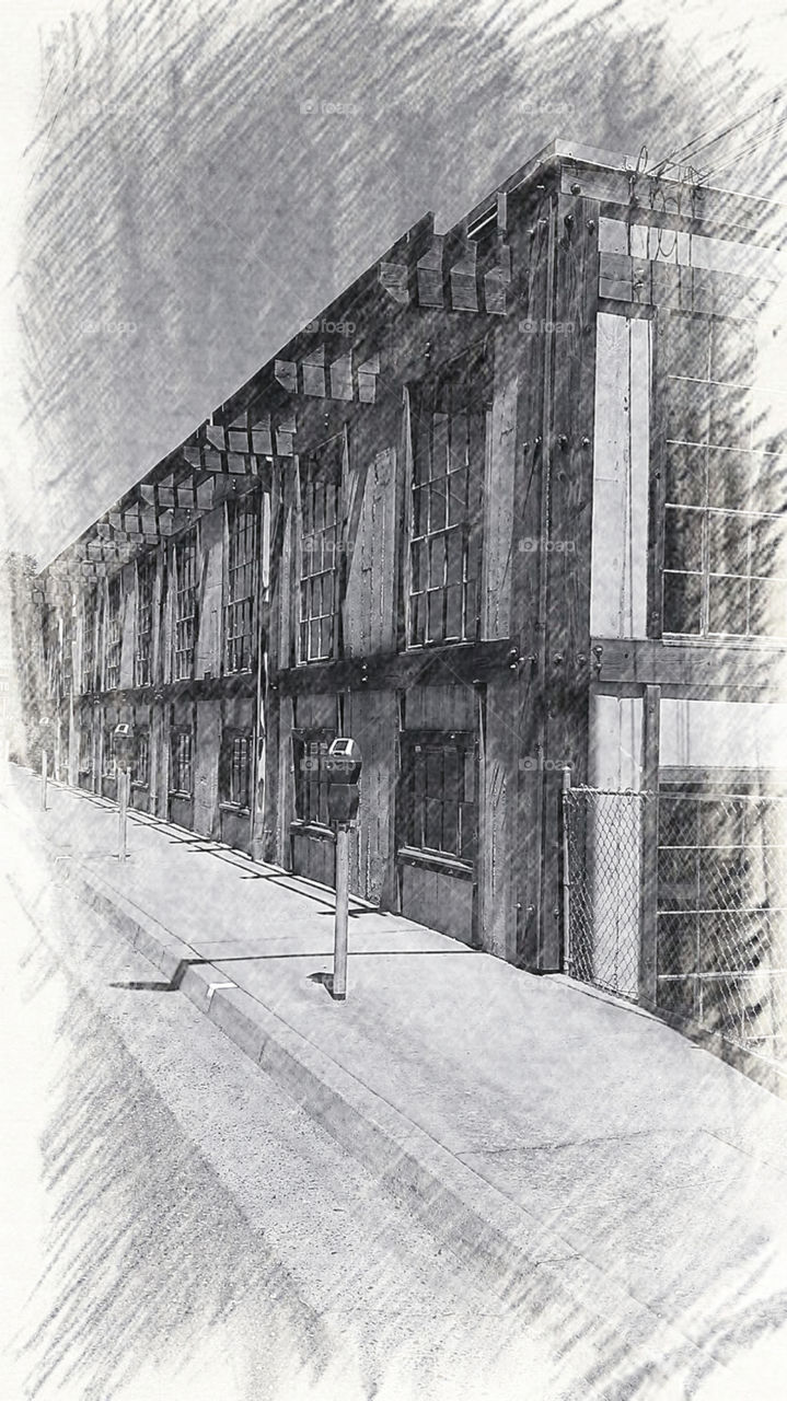 historic building. historic building in downtown Sacramento