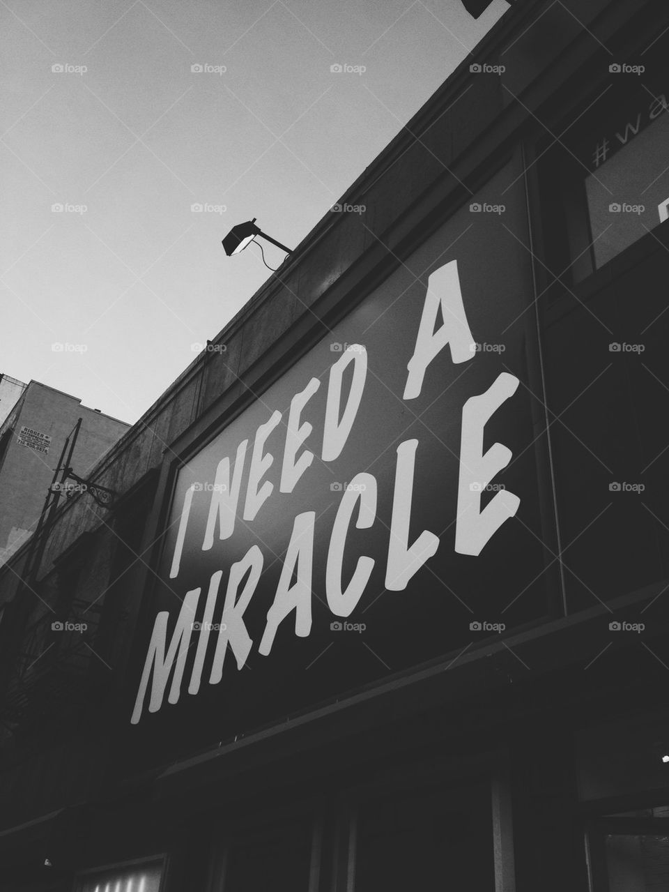 I need a miracle 
