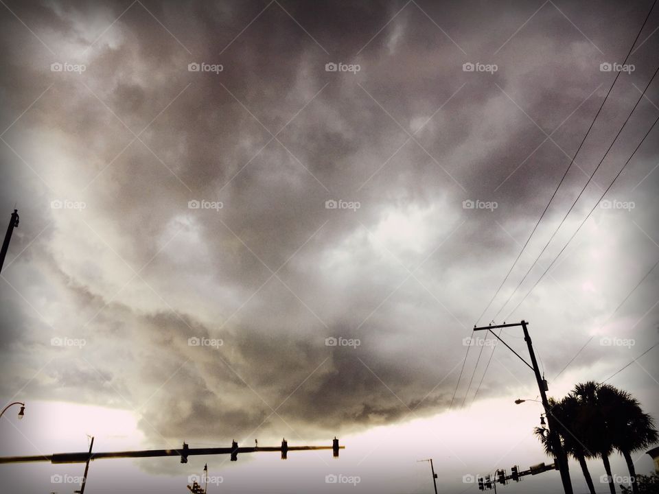 Storm clouds