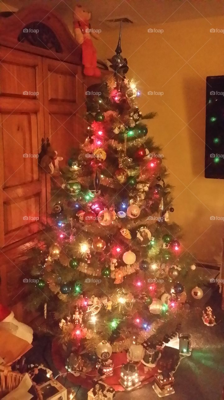 our family Christmas tree