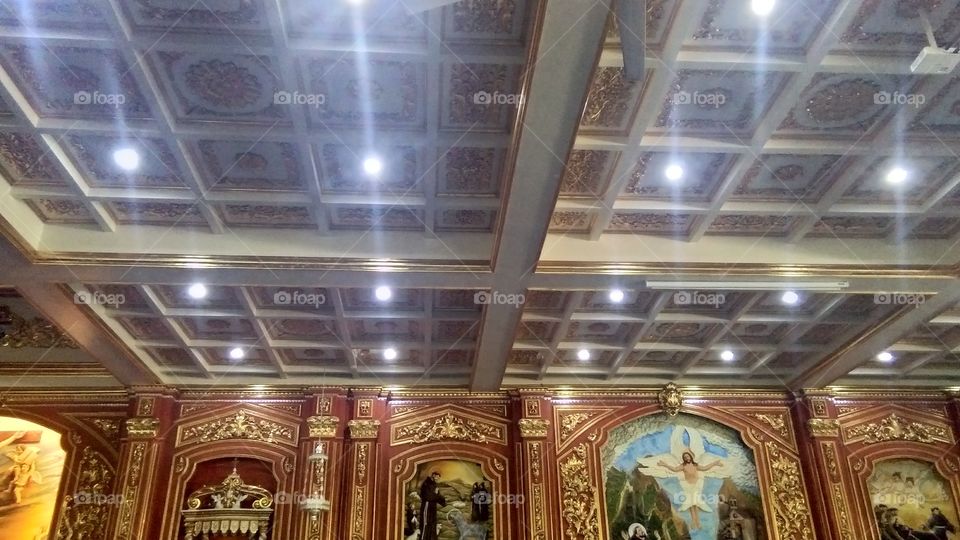 church ceiling