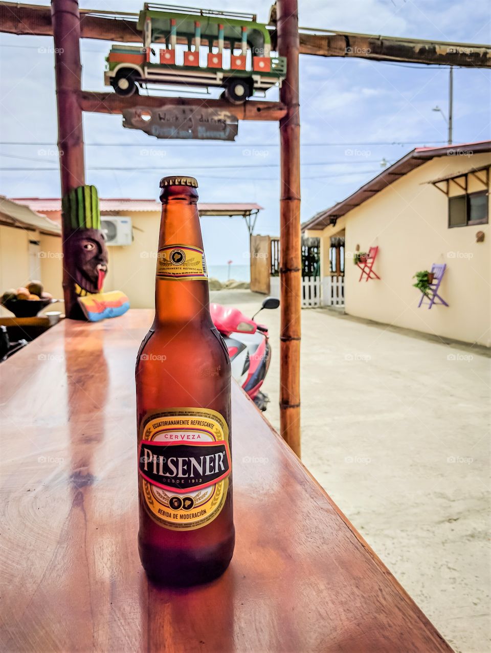 Favorite and the most popular beer in Ecuador