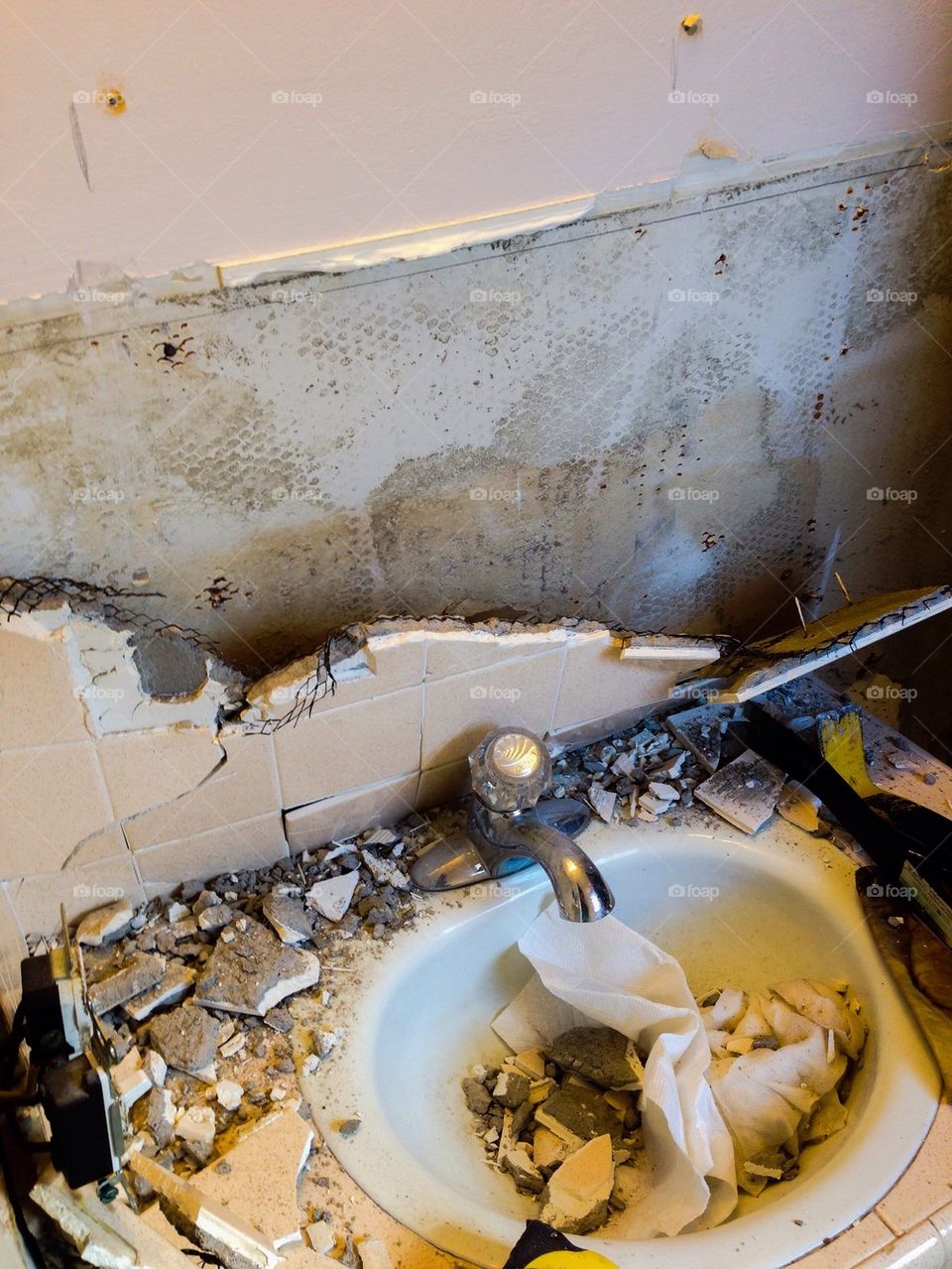 Bathroom demolition