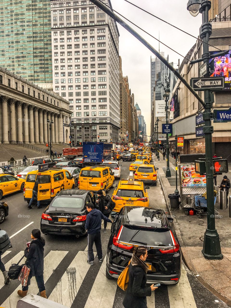 New York City traffic 