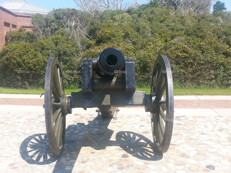 Fort Macon cannon
