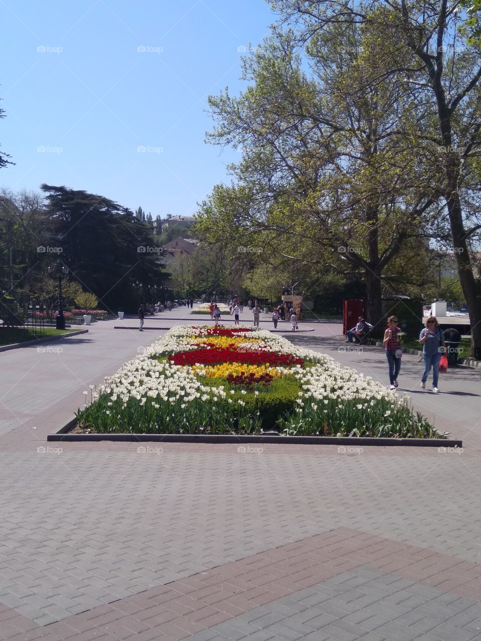 Приморский бульвар Севастополя, излюбленное место отдыха гостей и жителей города