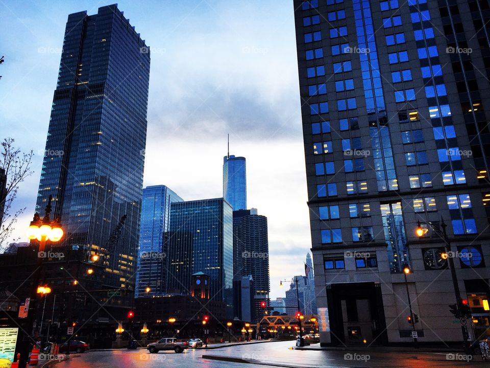 Chicago River morning