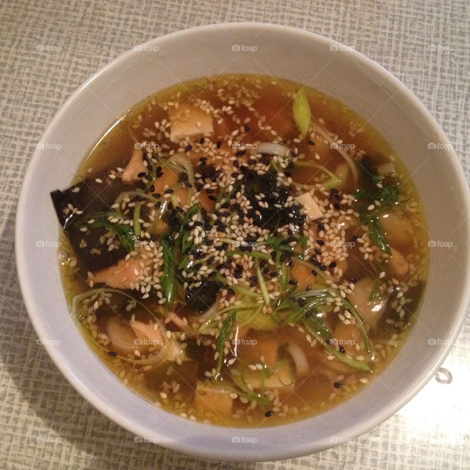 Miso soup 