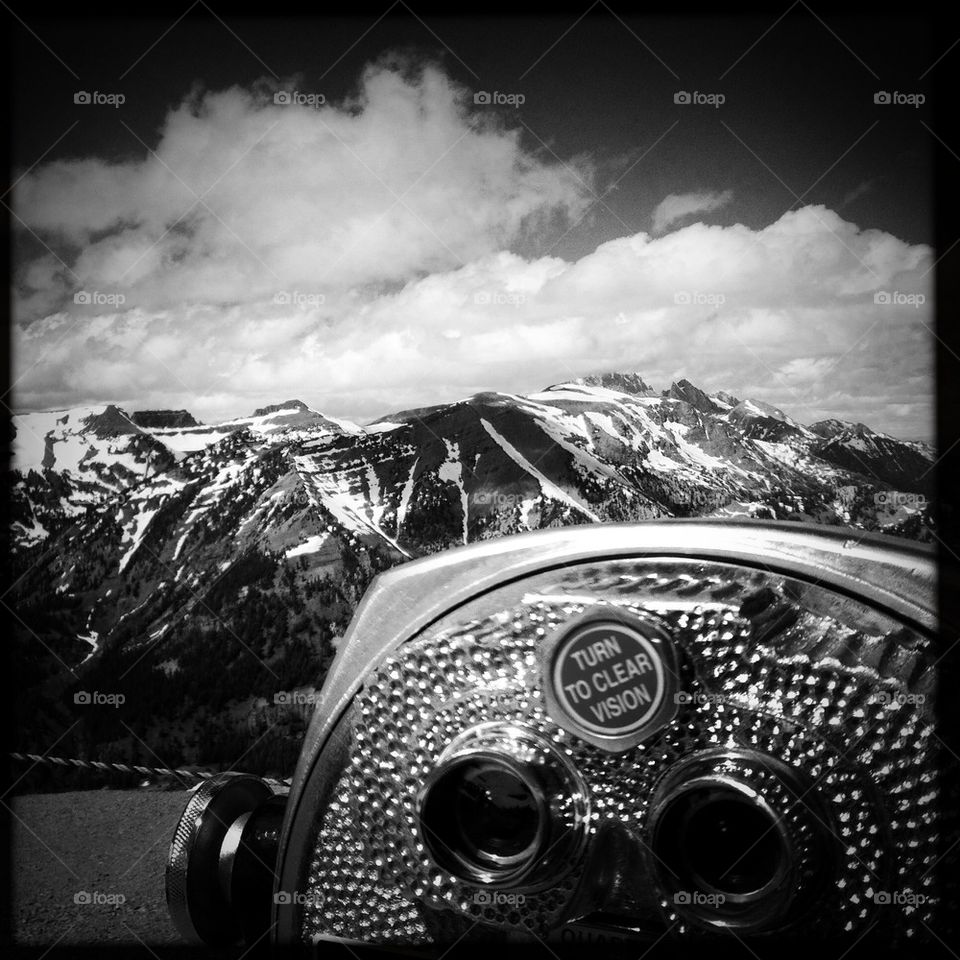 Mountain binoculars