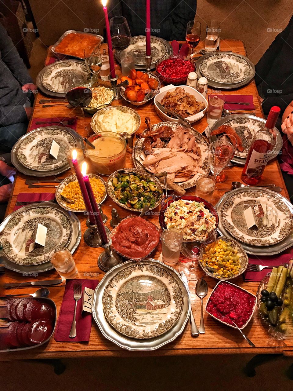 Thanksgiving feast