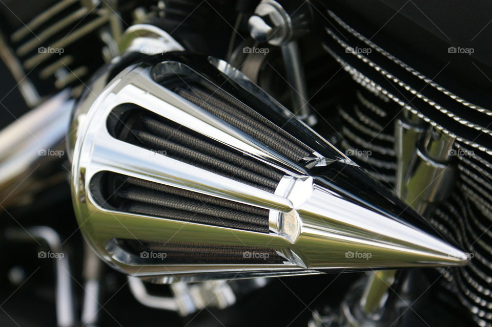 Air Cleaner on a Harley Davidson