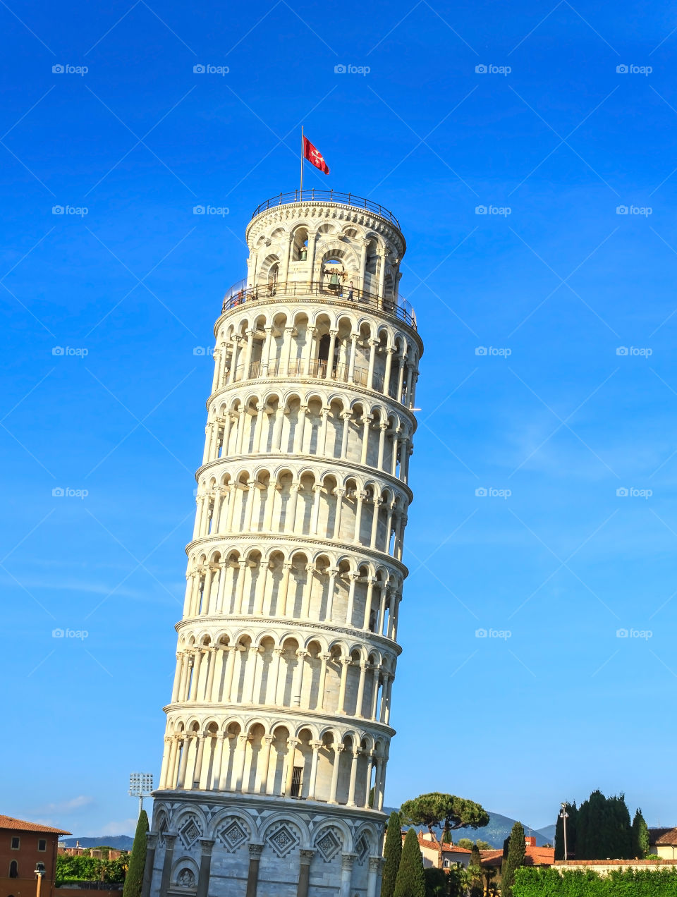 Leaning Tower of Pisa in Tuscany