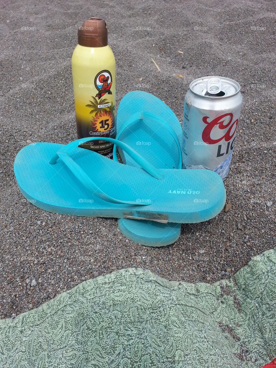 a day on the river side. you gotta have what you gotta have