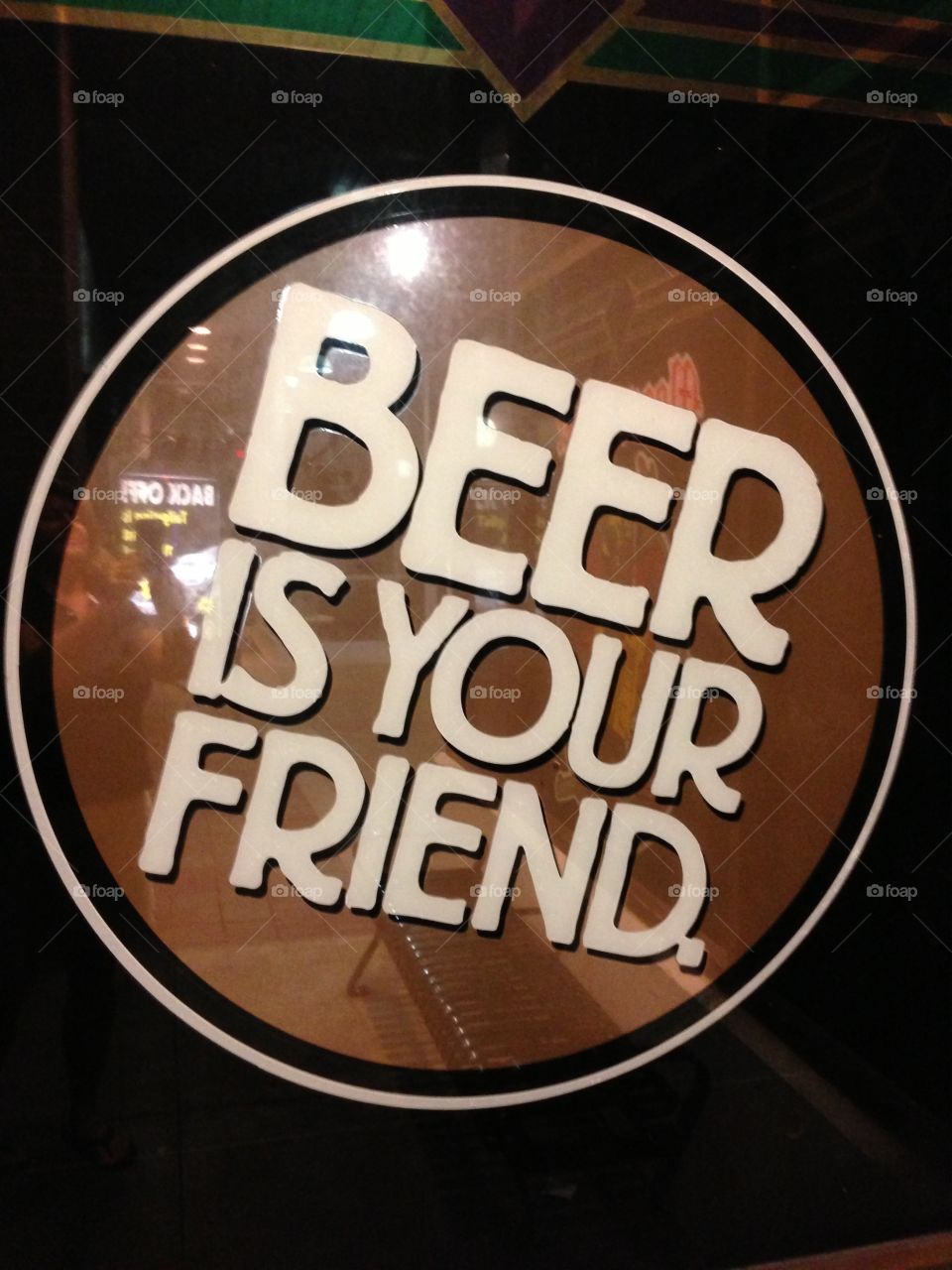 Beer sign