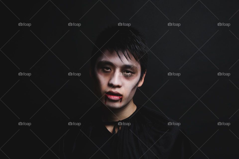 Spooky Vampire For Halloween