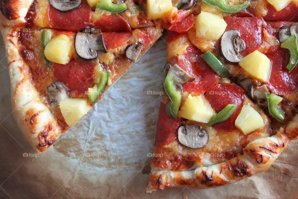 BBQ Hawaiian Pizza