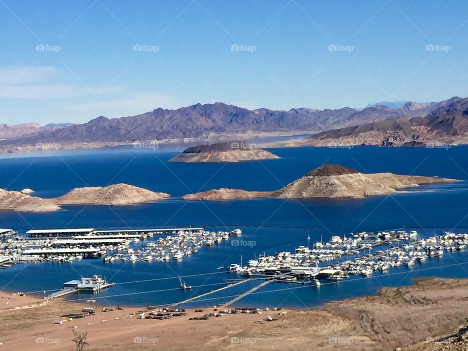 Lake Mead from the Hiking Trail 