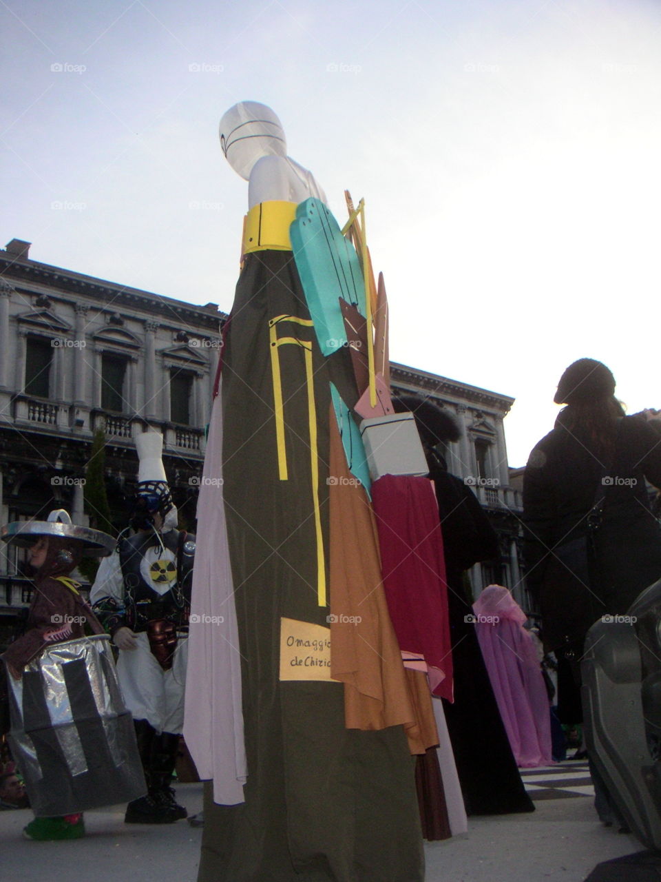 at the carnival de Venice