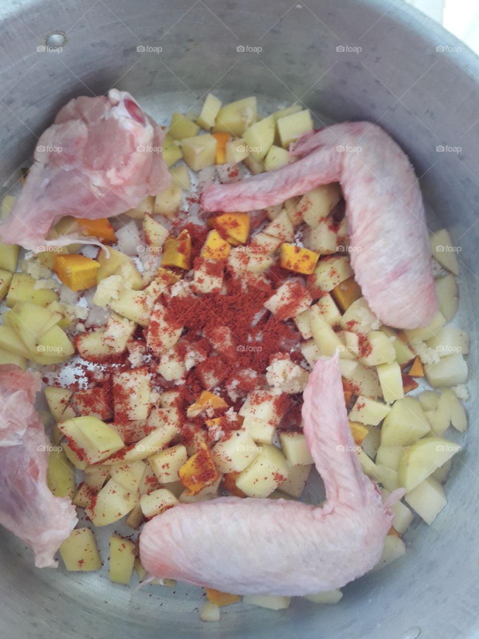 preparando comida saudável.
making food