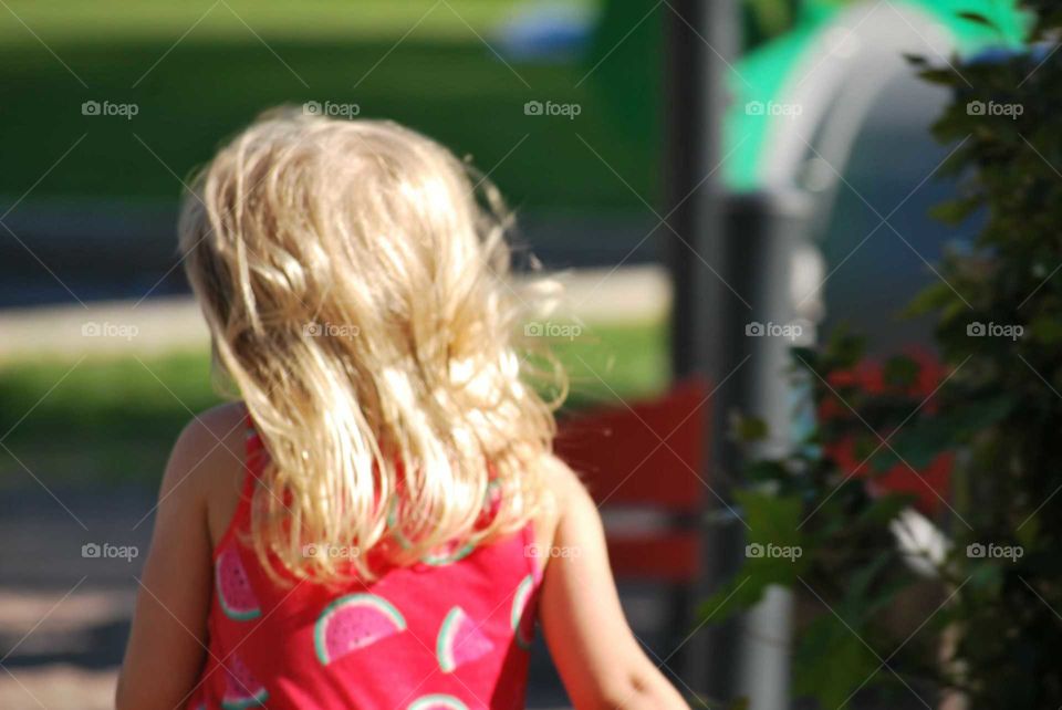 Girl in the park