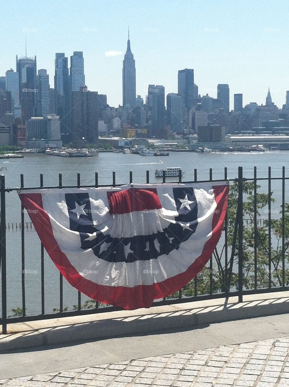 NYC flag Memorial Day