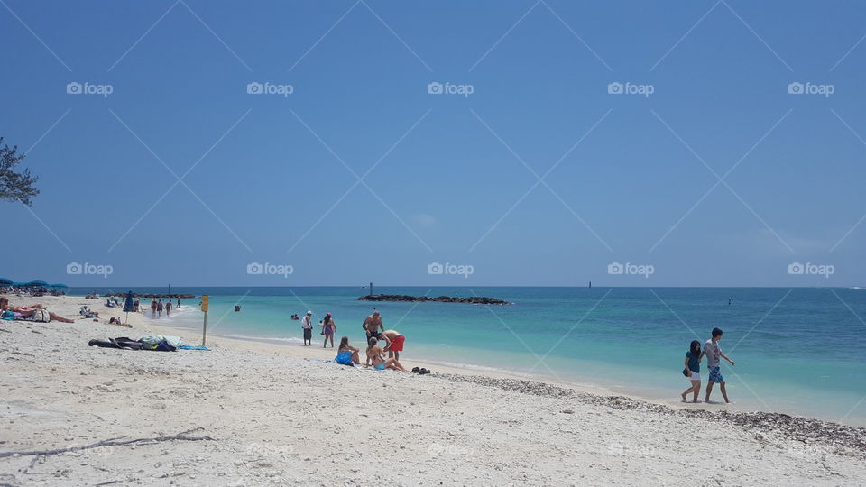 Fort Zachary beach