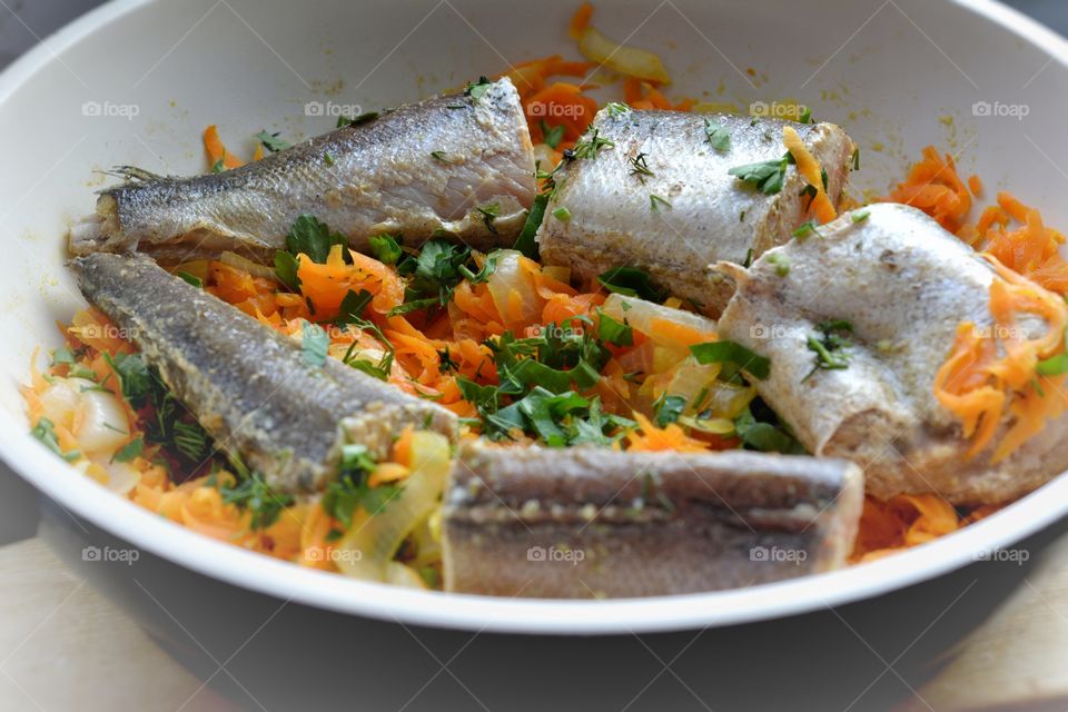 Close-up of seafood in bowl