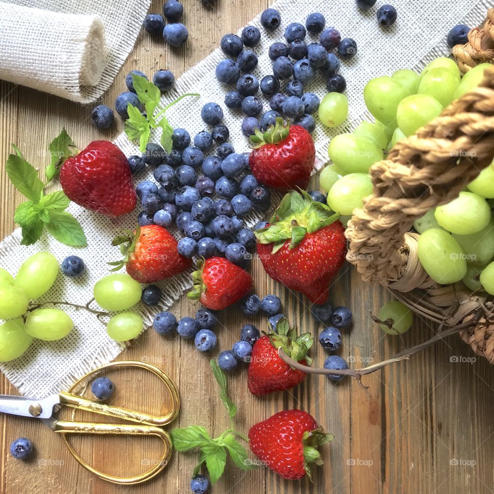 Assortment Of Harvested Fruits 🍉