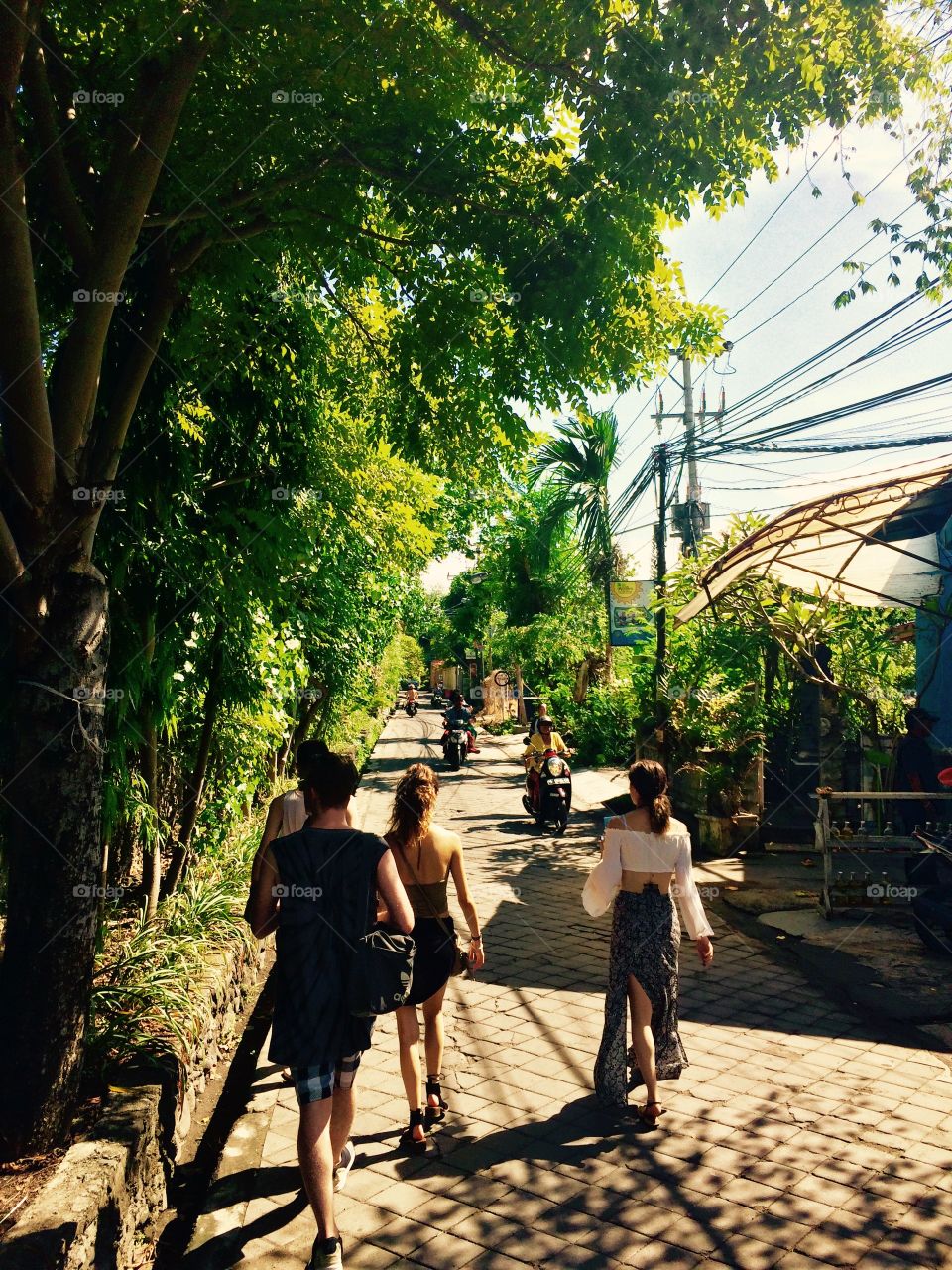 Walking the streets of Seminyak