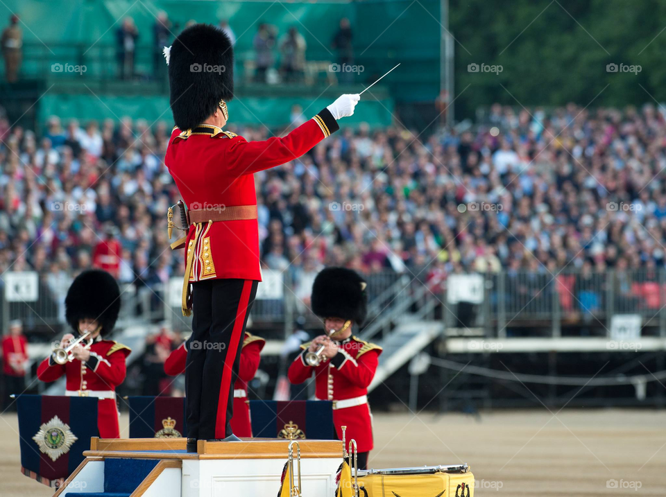 Welsh Guard Band Conductor