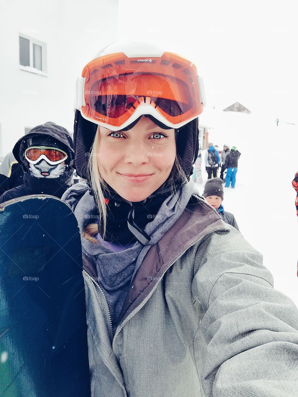 Snowboard girl