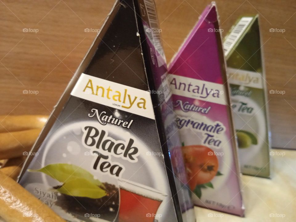 Assorted Turkish tea
