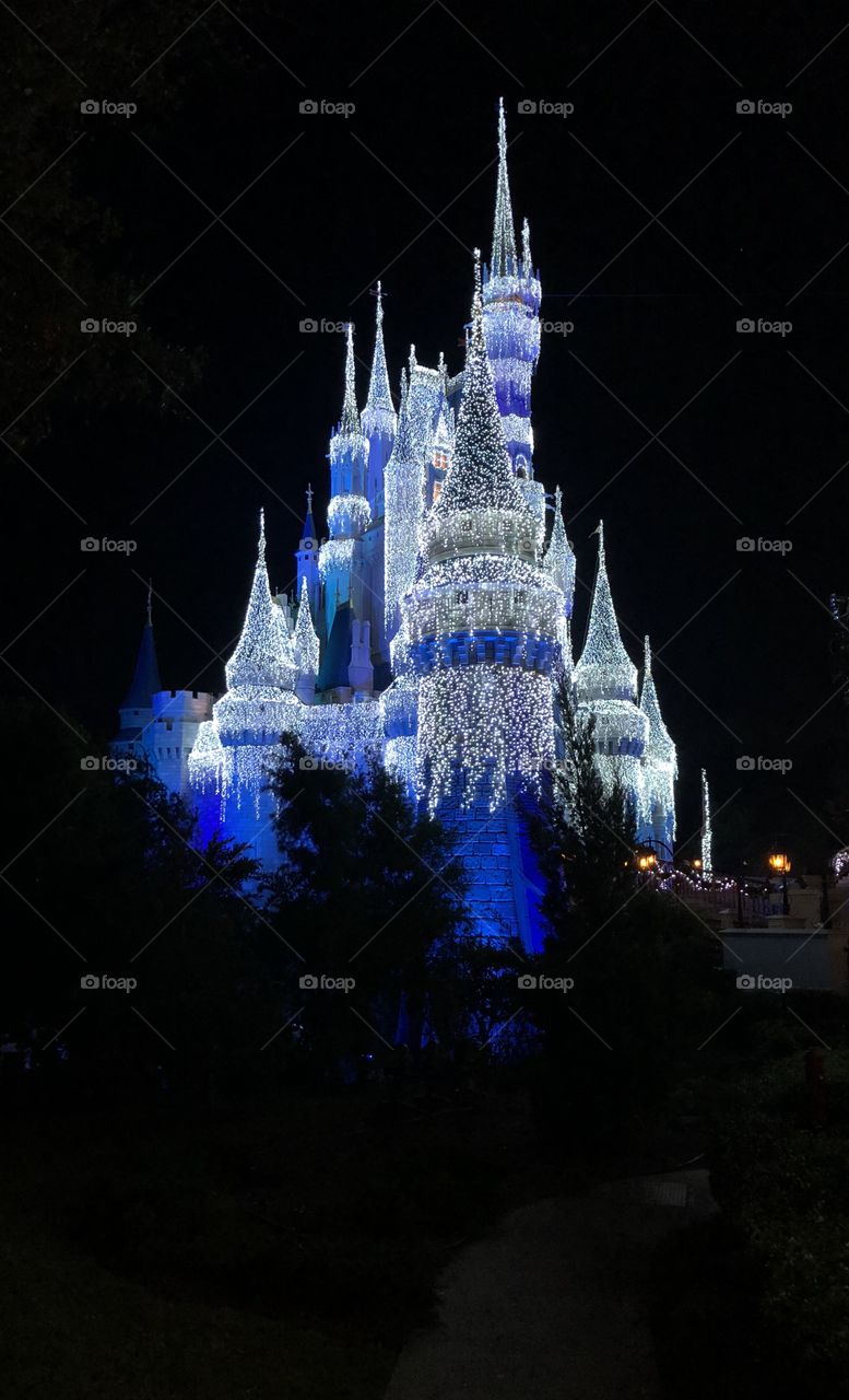 Cinderella Castle at the Magic Kingdom in Walt Disney World.