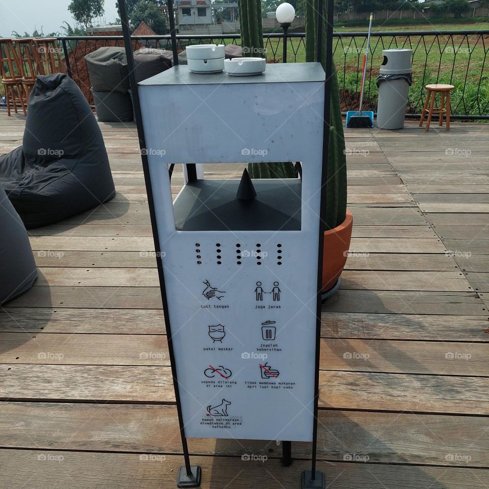 cafe rules in bogor during a pandemic