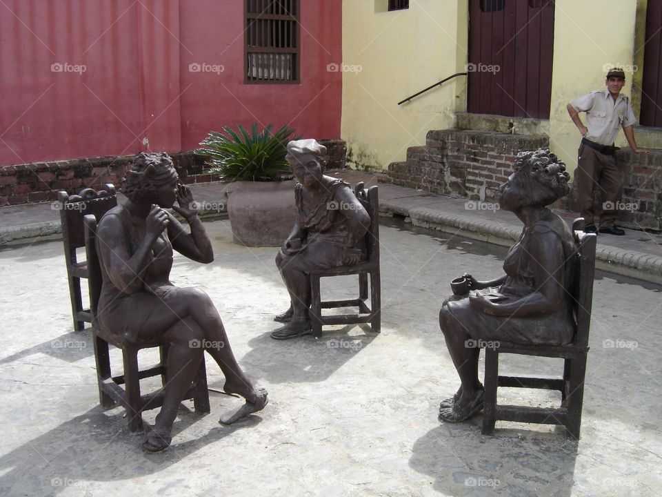 Sculture in Cuba 
