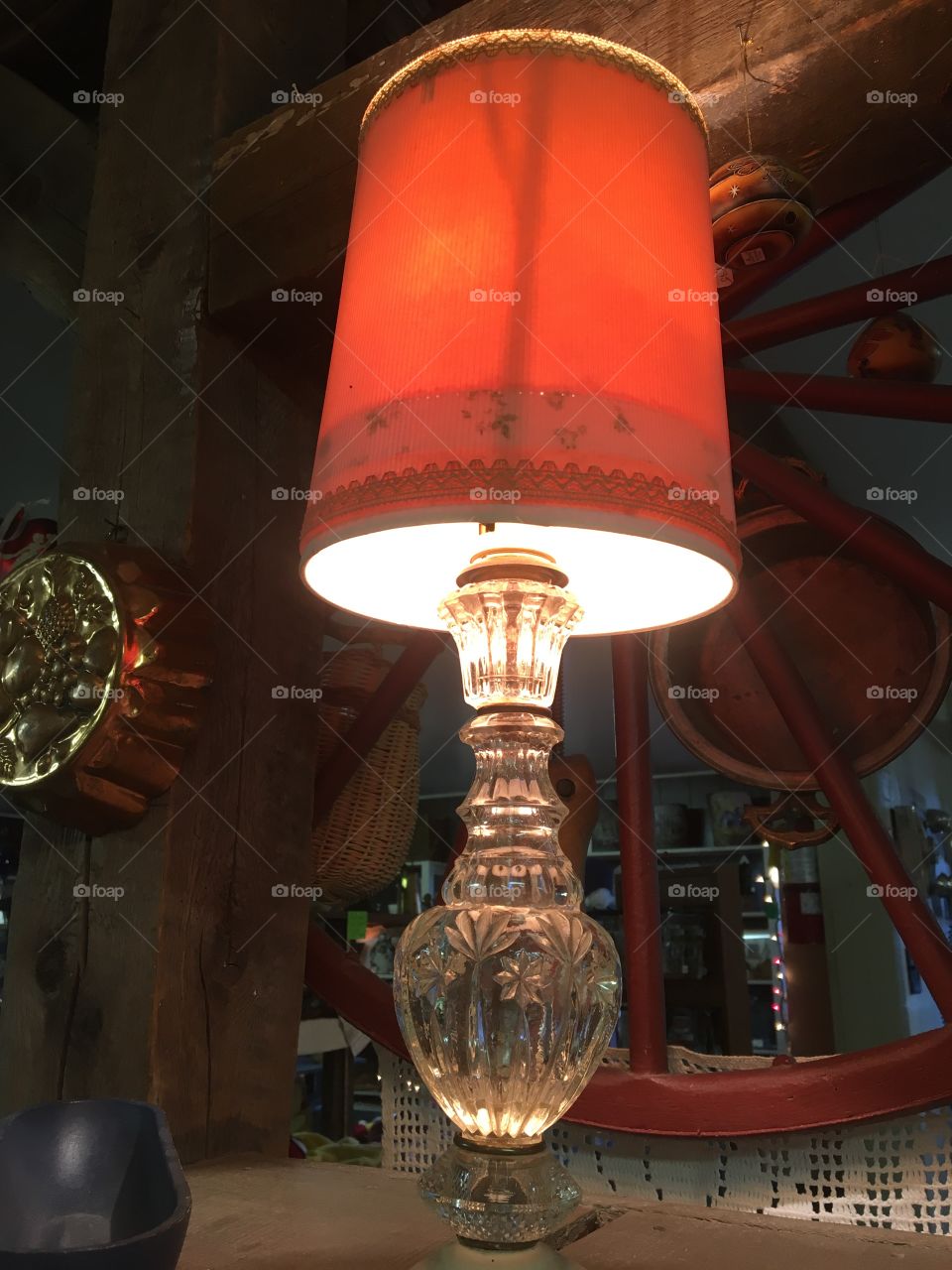 Vintage lamplight 