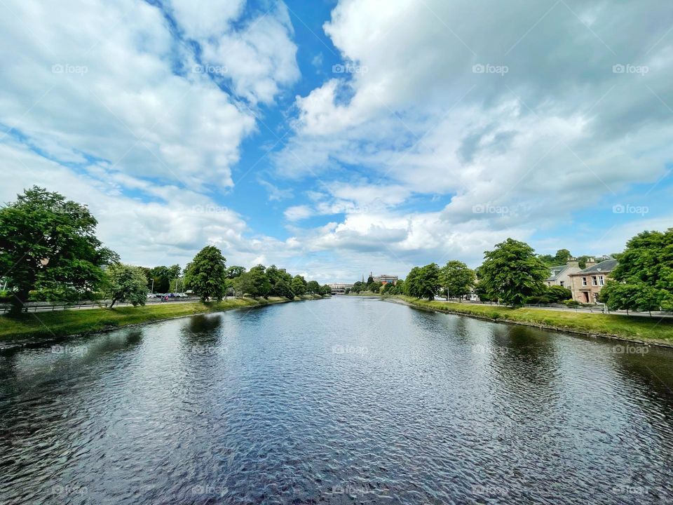 Viewing the river ness