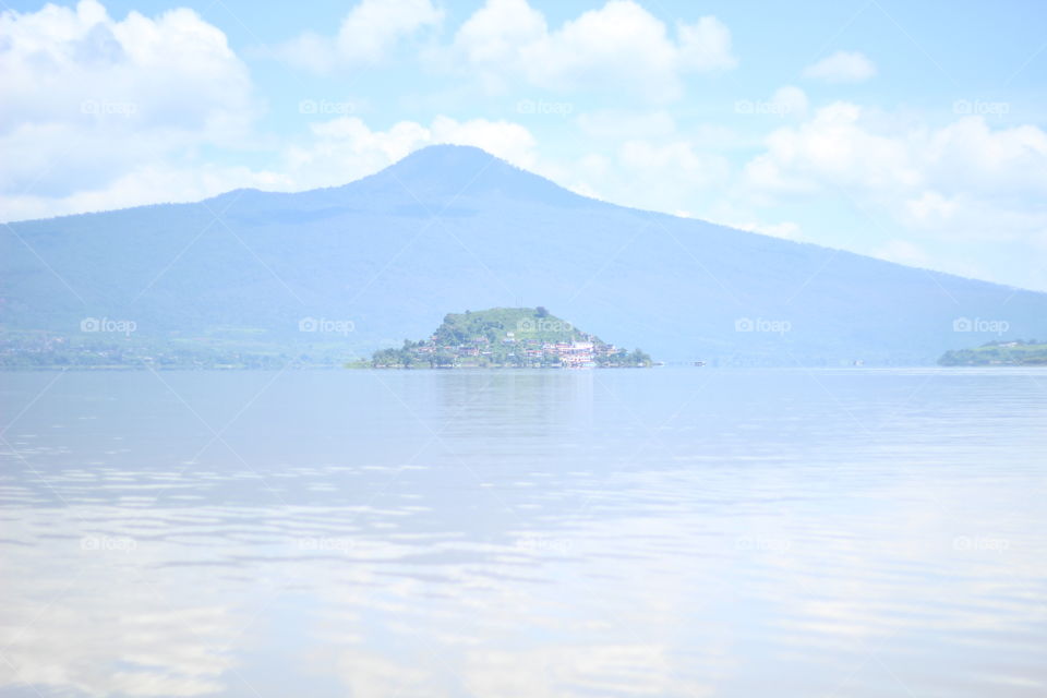 Lake in Michoacán