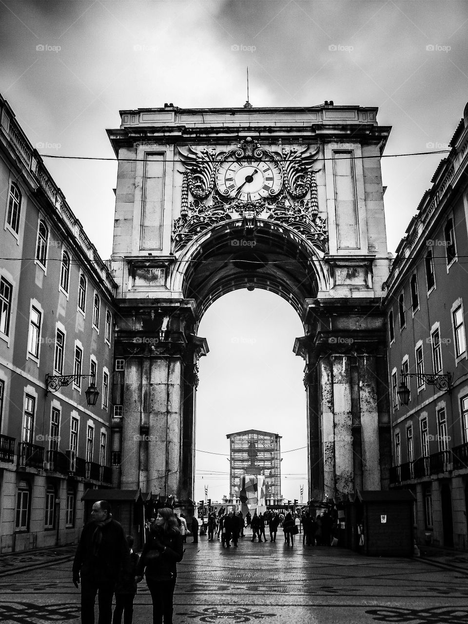 Arco de la Rua Augusta. Arco de la Rua Augusta (Lisboa - Portugal)