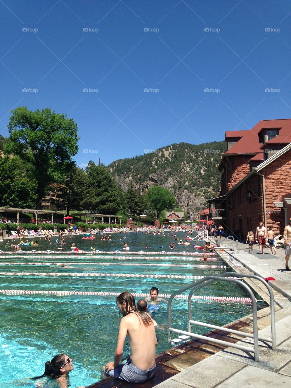 Glenwood Springs hot springs pool