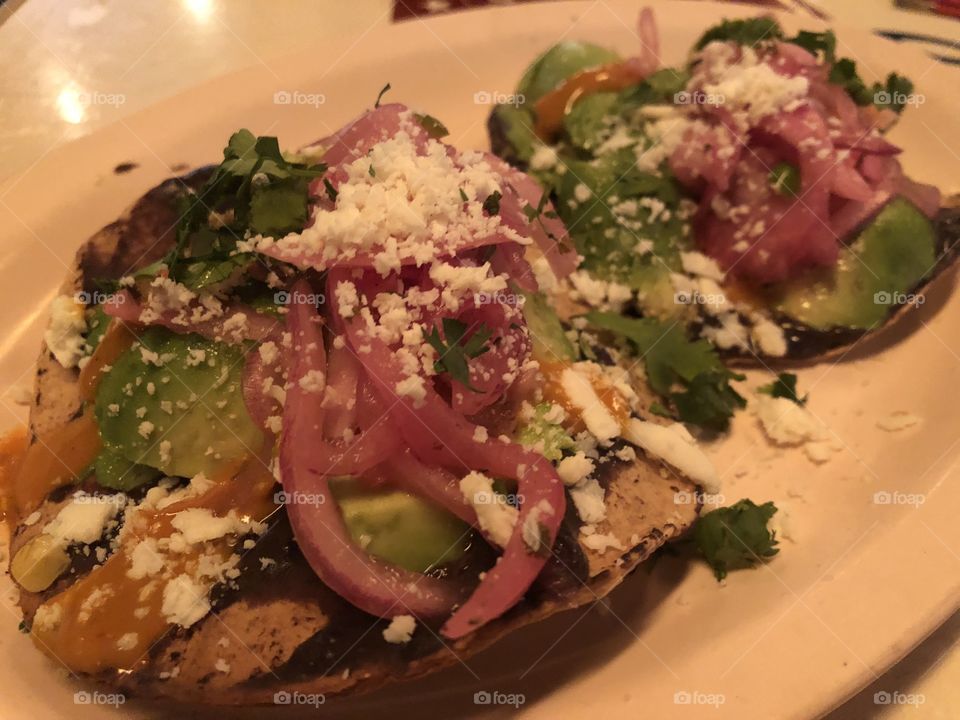 Avocado tostada