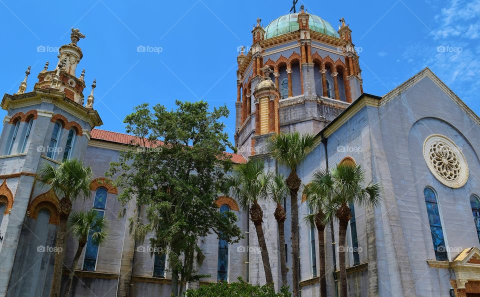 Cathedral in St. Augustine, Fl