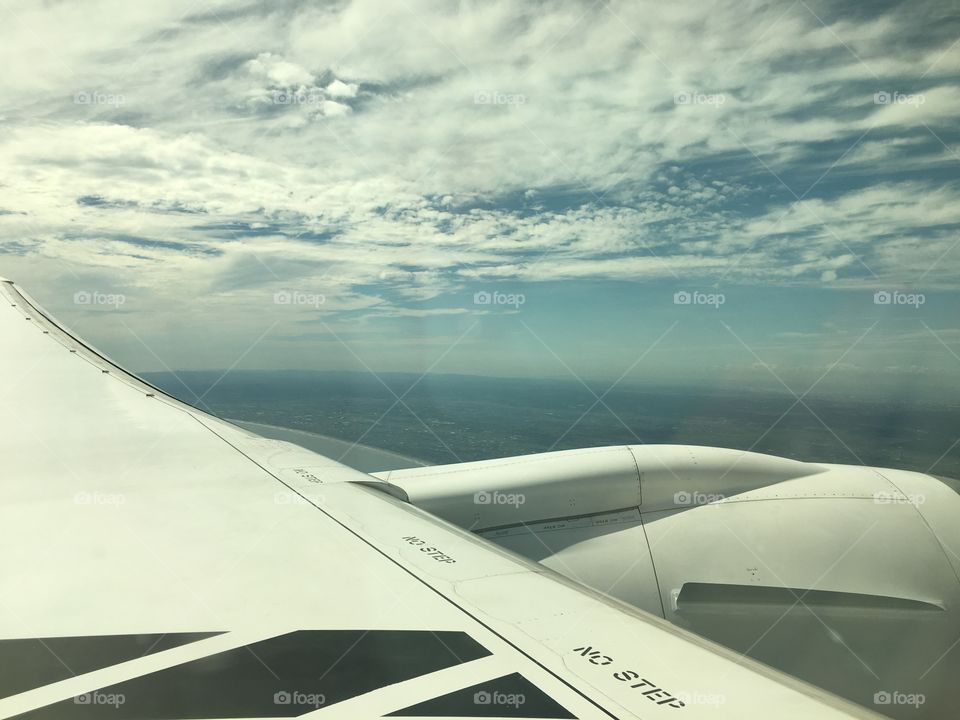 Travel, Transportation System, No Person, Sky, Airplane