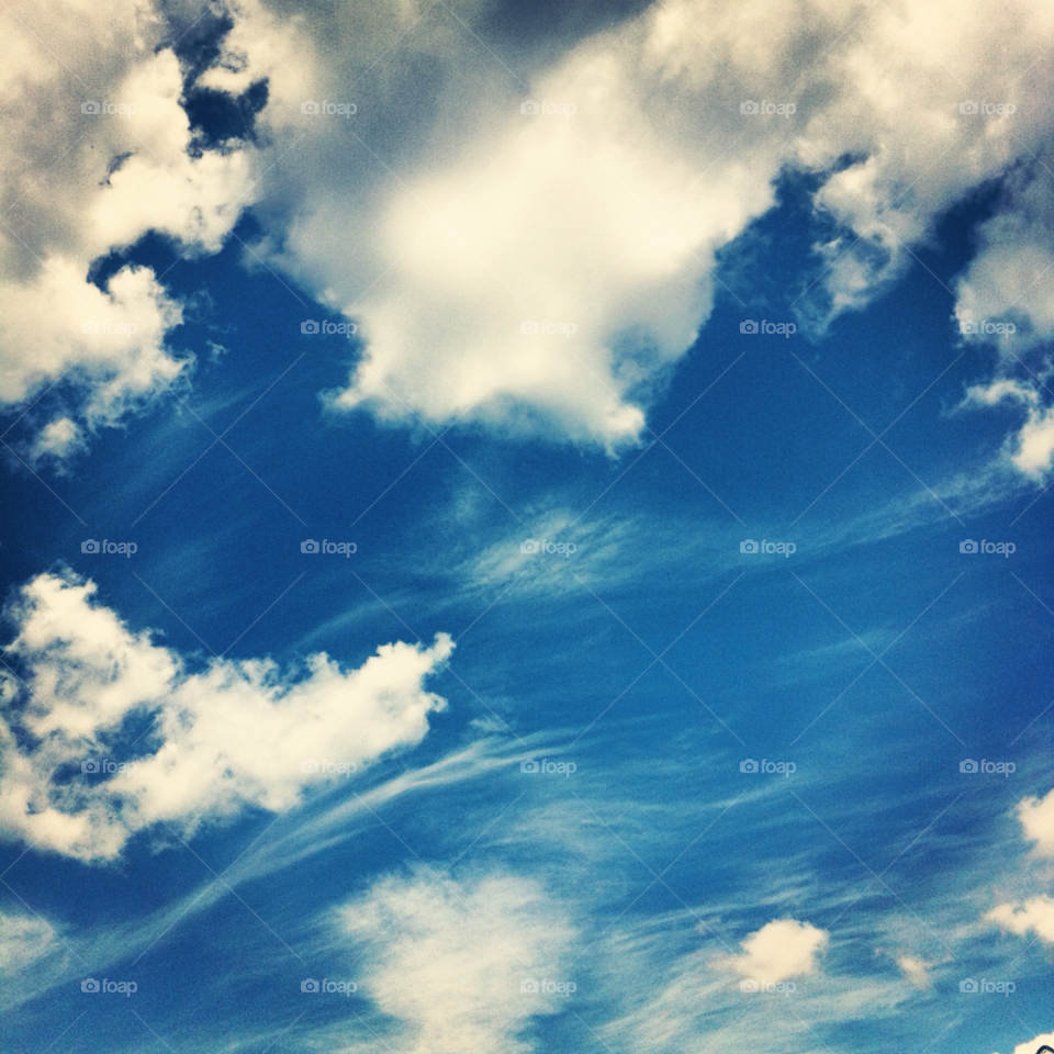connecticut sky pretty blue by RichardKleszcz