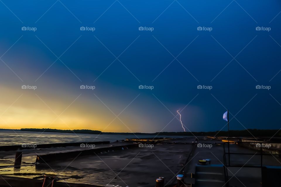 First lightning shot 